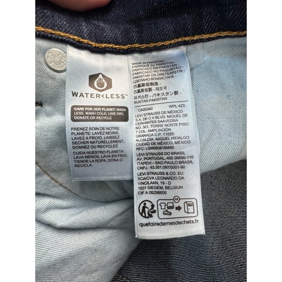 Levi Strauss 511 Mens Slim Fit Jeans W32 L32 Y2K Casual Comfort - Picture 6 of 14